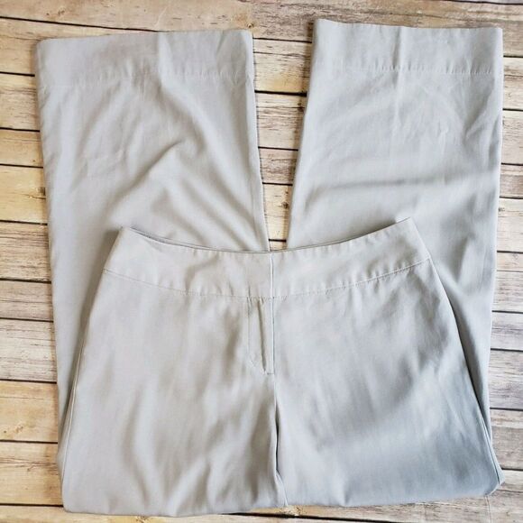 J. Jill Womens Tan Loose Pants Size 8 Career Workwear - Picture 1 of 6